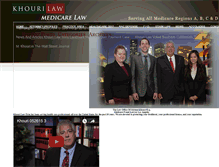 Tablet Screenshot of medicare-lawyer.net